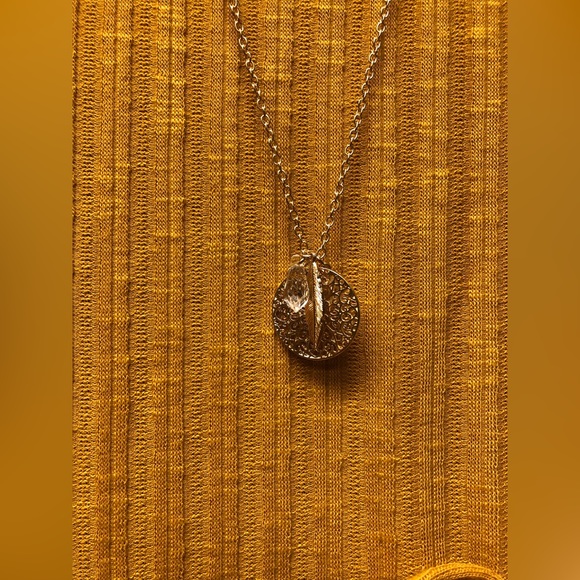 NWT! Girl’s Dress; Rare Editions; Necklace Accessory; Skirt Panels; Keyhole Back - Picture 5 of 9